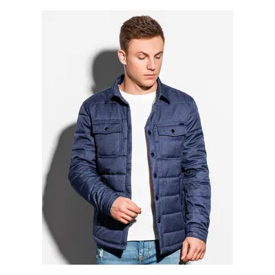 Ombre Clothing Men's mid-season quilted jacket