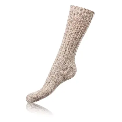 Bellinda Ponožky NORWEGIAN STYLE SOCKS - Zimní unisex ponožky - béžová