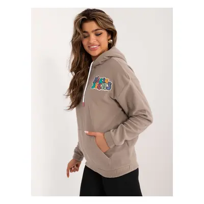 Sweatshirt-D20005M02679A-dark beige