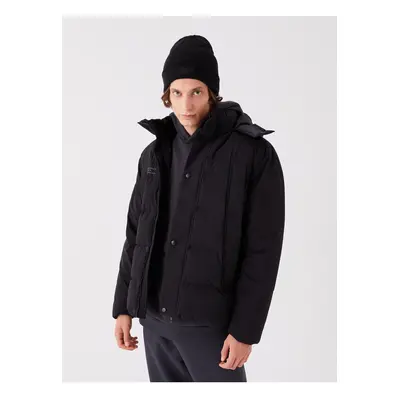 LC Waikiki Men's Standard Fit Hooded Down Coat