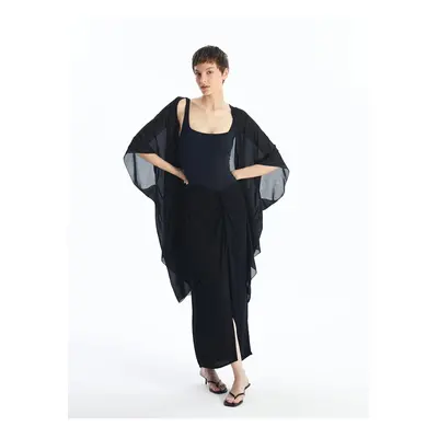 LC Waikiki Shawl Collar Plain Kimono