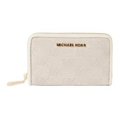 Michael Kors Wallet - JET SET SM ZA CARD CASE beige