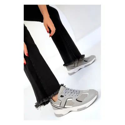 Soho Grey-White Women's Sneaker