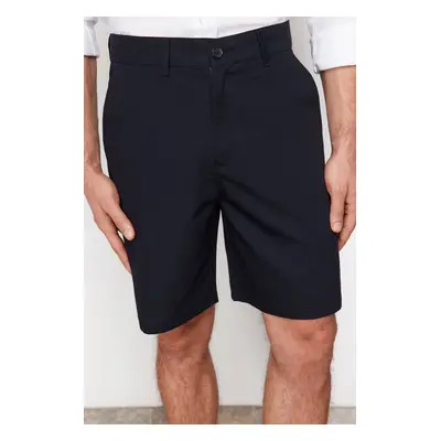 Trendyol Navy Blue Regular Fit Chino Shorts