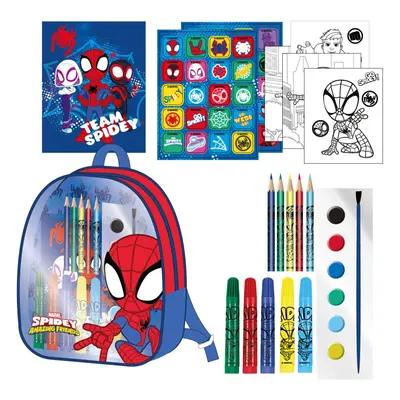 COLOREABLE BACKPACK SPIDEY