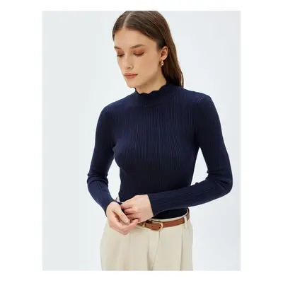 Koton Navy Blue Women's Sweater