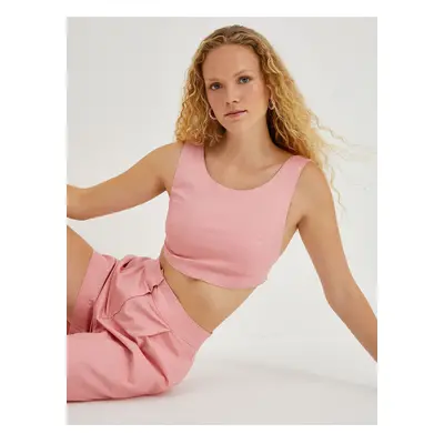 Koton Linen Crop Athlete