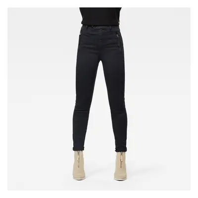 G-STAR Pants - Weld high slim chino wmn dark blue