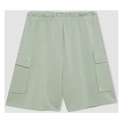 DeFactoFit Paperbag Short Leg Modal Shorts