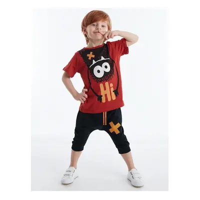 Denokids Hi Ponchik Boys T-shirt Shorts Set