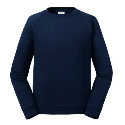 Navy blue children's sweatshirt Raglan - Authentic Russell