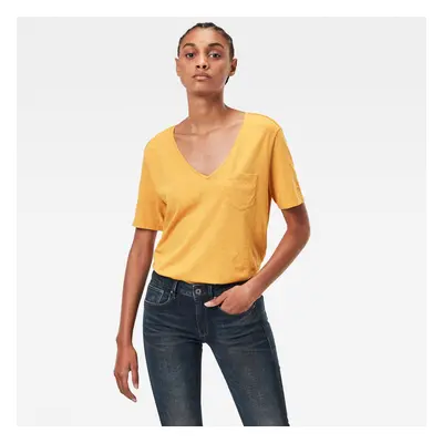 G-STAR T-shirt - Core ovvela v t wmn s\s yellow