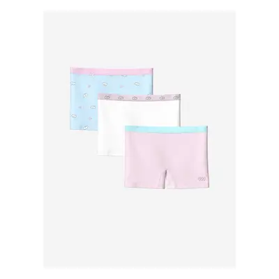 LC Waikiki Printed Girl's Boxer Set of