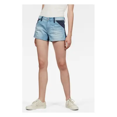 Shorts - G-STAR Faeroes Zip Mid bf Short Wmn Blue