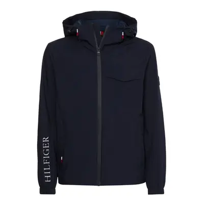 Tommy Hilfiger Jacket - TECH HOODED JACKET blue