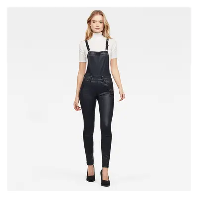 G-STAR Jumpsuit - Lynn Biker HW Skinny Overall Wmn Dark Blue