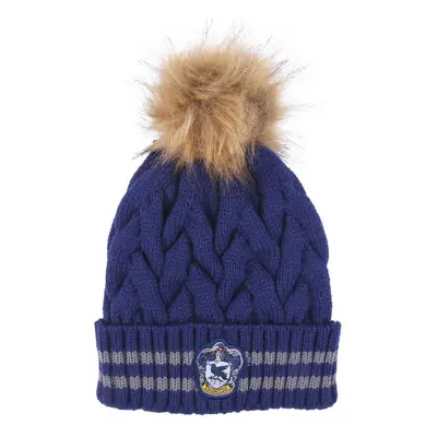 HAT TRICOT POM POM HARRY POTTER RAVENCLAW