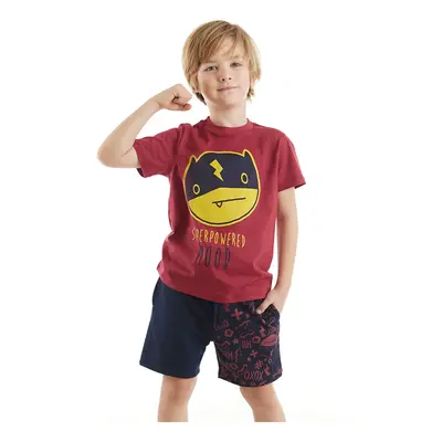 Denokids Super Strong Boy T-shirt Shorts Set