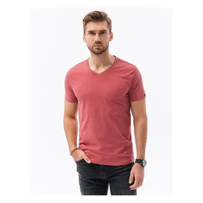 Ombre Men's classic BASIC v-neck T-shirt