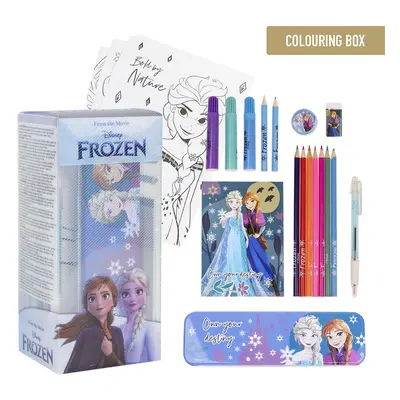 COLOURING STATIONERY SET FROZEN