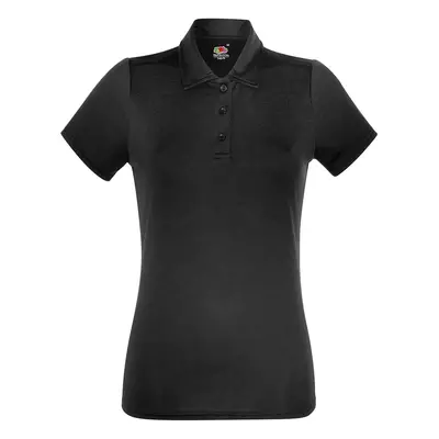 Performance PoloFruit of the Loom Black T-shirt