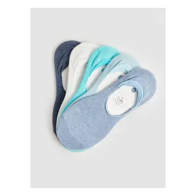 LC Waikiki Lcwk Women's Plain Ballerina Socks Pack