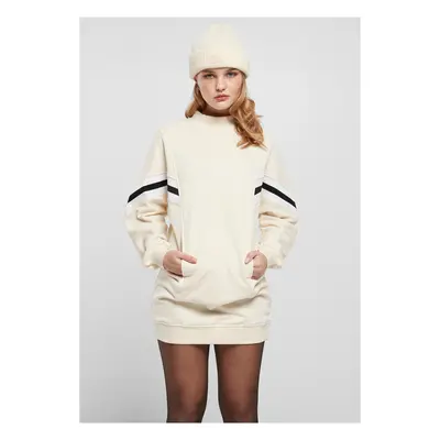 Dámské oversized College Sweat Dress whitesand