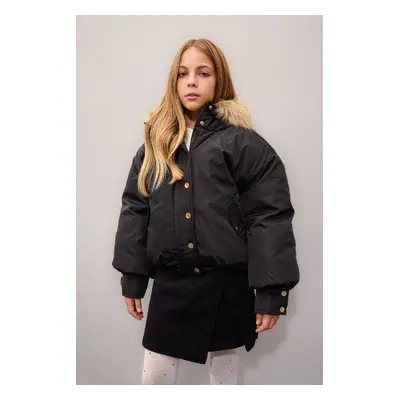 DEFACTO Girl's Hooded Coat