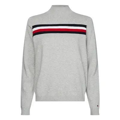 Tommy Hilfiger Sweater - JENEE MOCK-NK SWTR grey