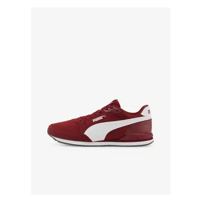 Vínové unisex tenisky Puma St Runner v3 Mesh - Pánské