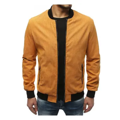 Pánská bunda bomber jacket kamelová Dstreet