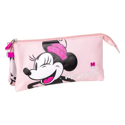 PENCIL CASE COMPARTIMENTOS MINNIE