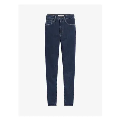 Levi&#39;s Tmavě modré dámské skinny fit džíny Levi's® Mile High - Dámské