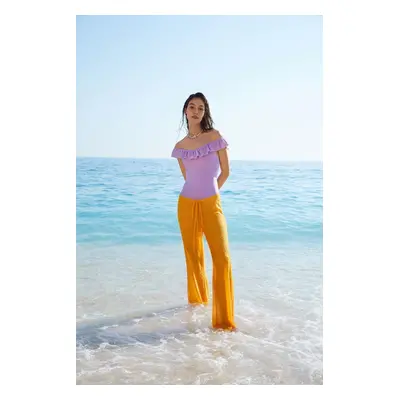 DEFACTO Fall In Love Regular Fit Basic Beach Trousers