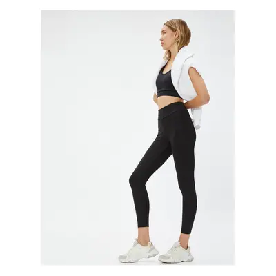 Koton Basic Sports Leggings. Normal Waist.