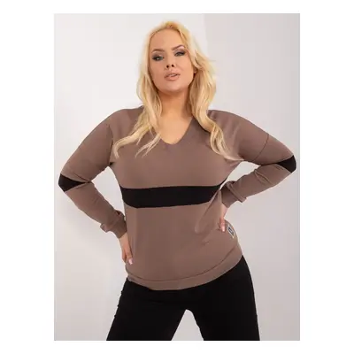 Blouse-RV-BZ-9114.33X-brown