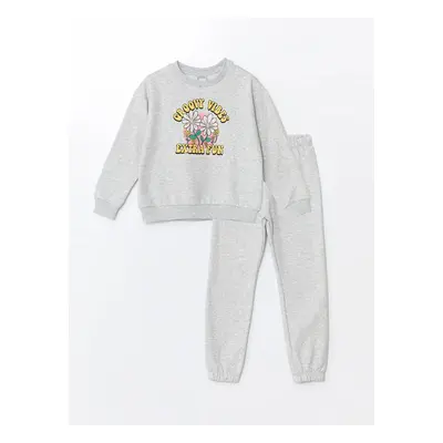 LC Waikiki LCW ECO Crew Neck Girls Tracksuit