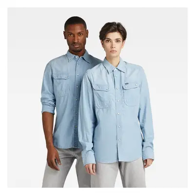 G-STAR Shirt - Worker Slim Shirt blue