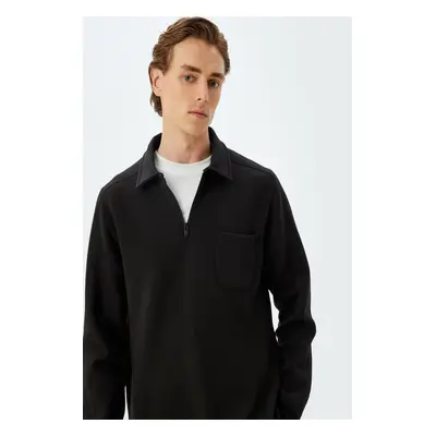 Koton Black Men's Adult Sweatshirt