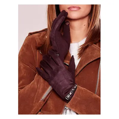 Brown gloves Yups bx4217. R19