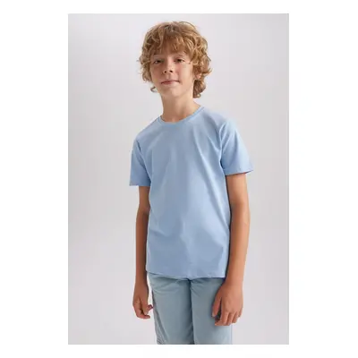 DEFACTO Boy's Regular Fit Short Sleeve T-Shirt