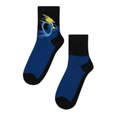 Gatta G44 socks. N01 Cottoline Boys Modeled black