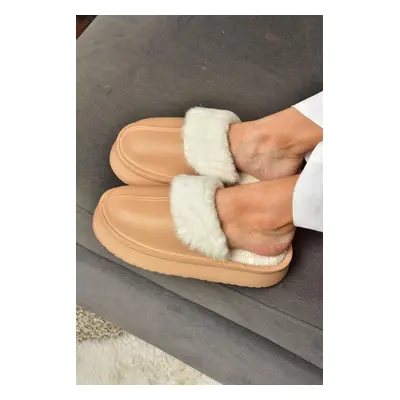 Fox Shoes T918264209 Mink Plush Women's Slipper