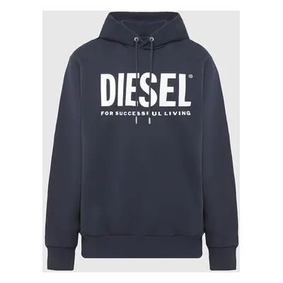 Diesel Sweatshirt - SGIRHOODDIVISIONLOGO grey