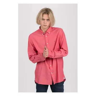 Tommy Hilfiger Shirt - WCC MULTI DOBBY SHIRT red