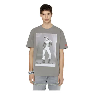 Diesel T-shirt - PR-T-JUST-P3 T-SHIRT grey