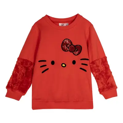 SWEATSHIRT COTTON BRUSHED HELLO KITTY