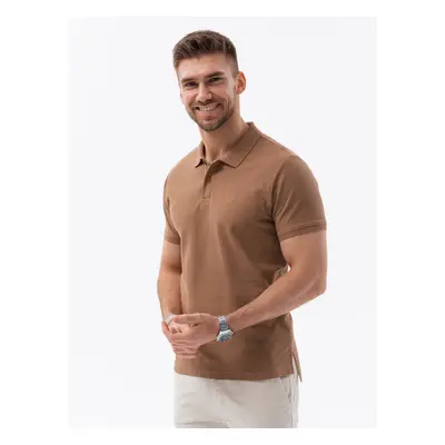 Ombre Men's pique knit polo shirt