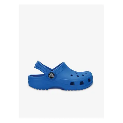 Modré dětské pantofle Crocs - Kluci