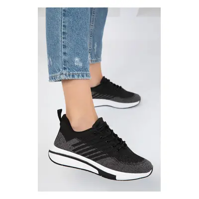 Soho Black-Smoke Women's Sneaker